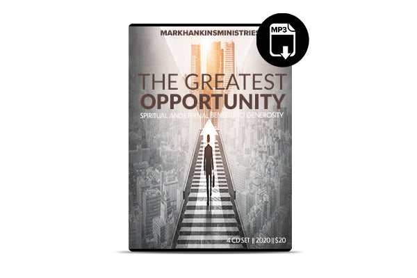 The Greatest Opportunity